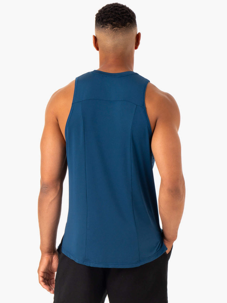 Debardeur Ryderwear Optimal Mesh Bleu Homme | IGJ-40530814