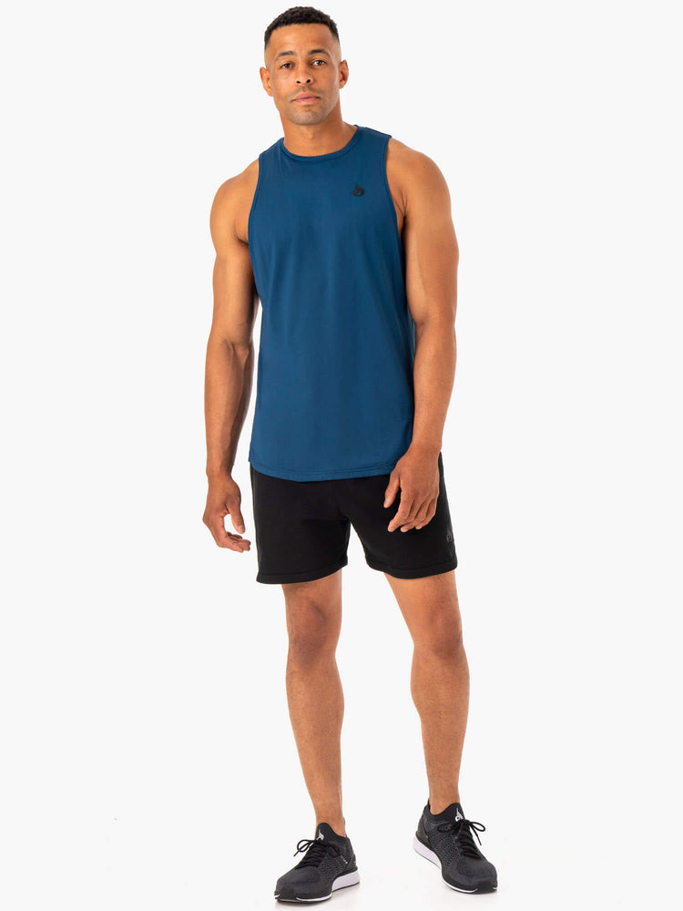 Debardeur Ryderwear Optimal Mesh Bleu Homme | IGJ-40530814