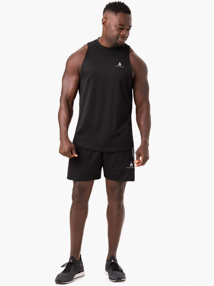 Debardeur Ryderwear Lift Mesh Baller Noir Homme | ZWZ-80679308