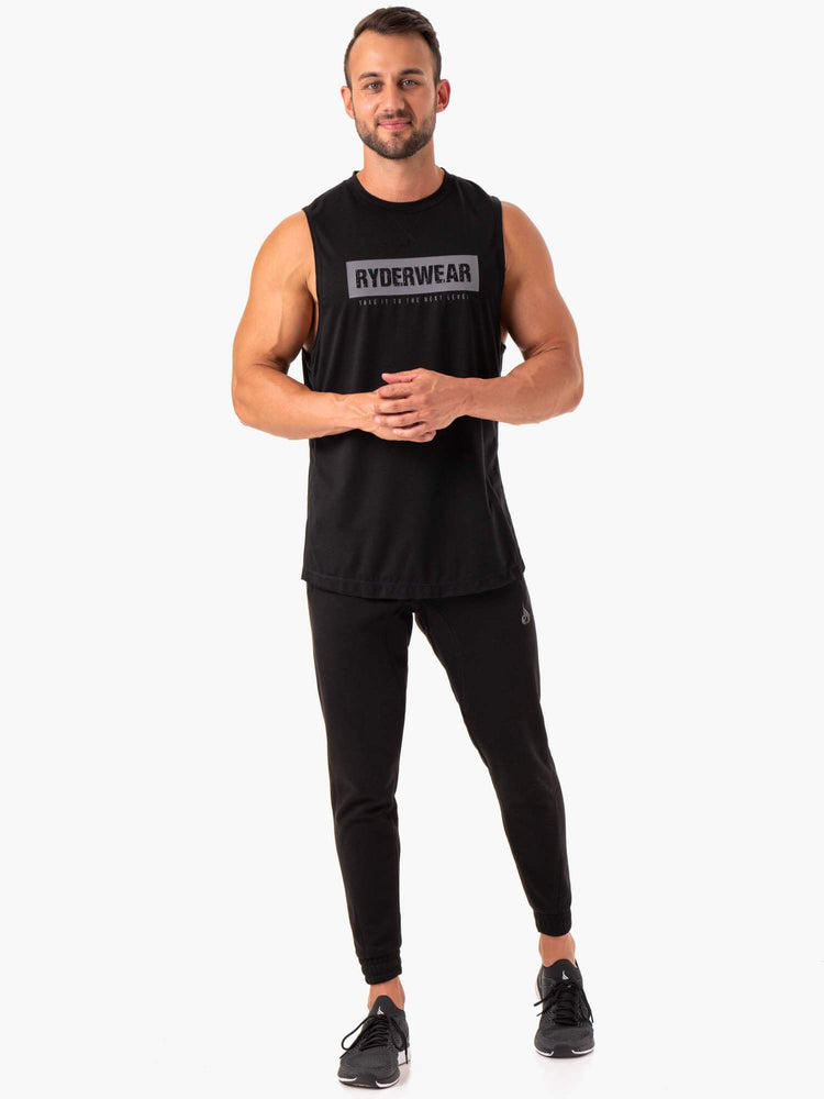 Debardeur Ryderwear Iron Baller Noir Homme | WKJ-36117531