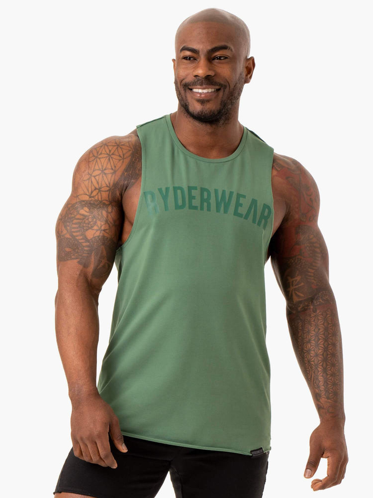 Debardeur Ryderwear Force Baller Vert Homme | JSE-05840485