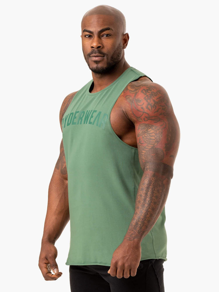 Debardeur Ryderwear Force Baller Vert Homme | JSE-05840485