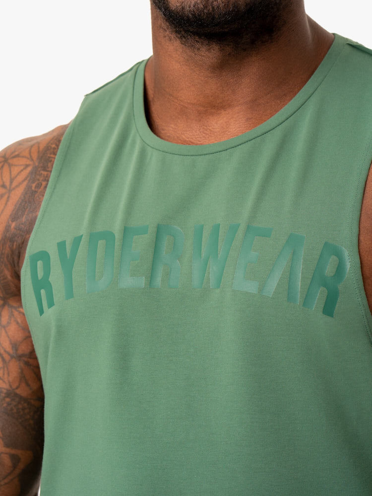 Debardeur Ryderwear Force Baller Vert Homme | JSE-05840485