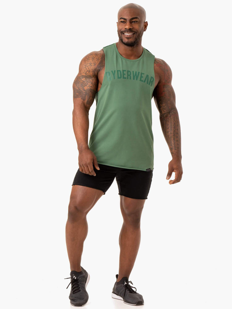 Debardeur Ryderwear Force Baller Vert Homme | JSE-05840485