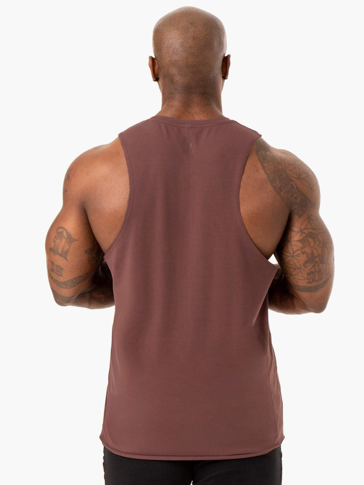 Debardeur Ryderwear Force Baller Marron Homme | FMY-14104059