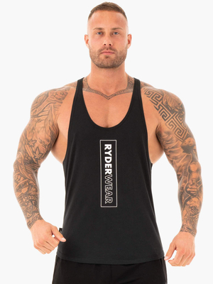 Debardeur Ryderwear Flex T-Back Stringer Noir Homme | YEP-82641835