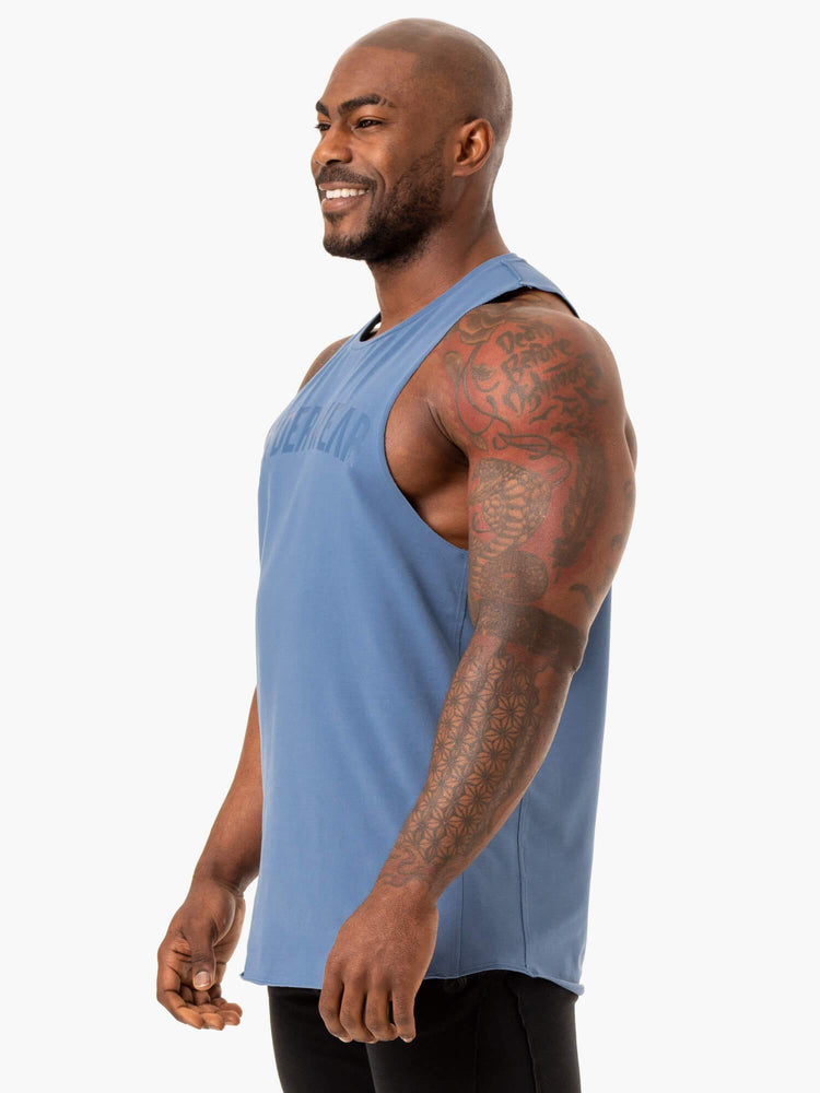 Debardeur Ryderwear Force Baller Bleu Homme | GRD-28255423