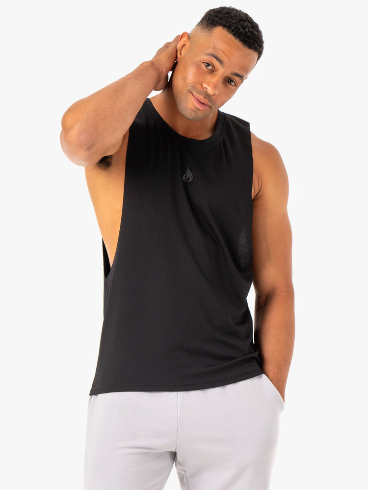 Debardeur Ryderwear Enhance Baller Noir Homme | PWO-06661420