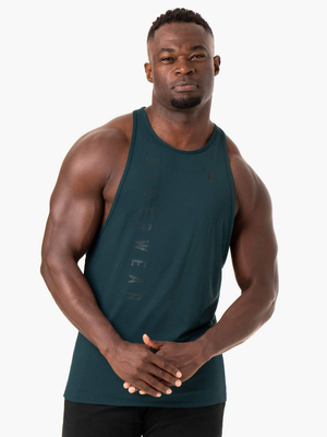 Debardeur Ryderwear Endurance High Rise T-Back Vert Homme | UFZ-59661319