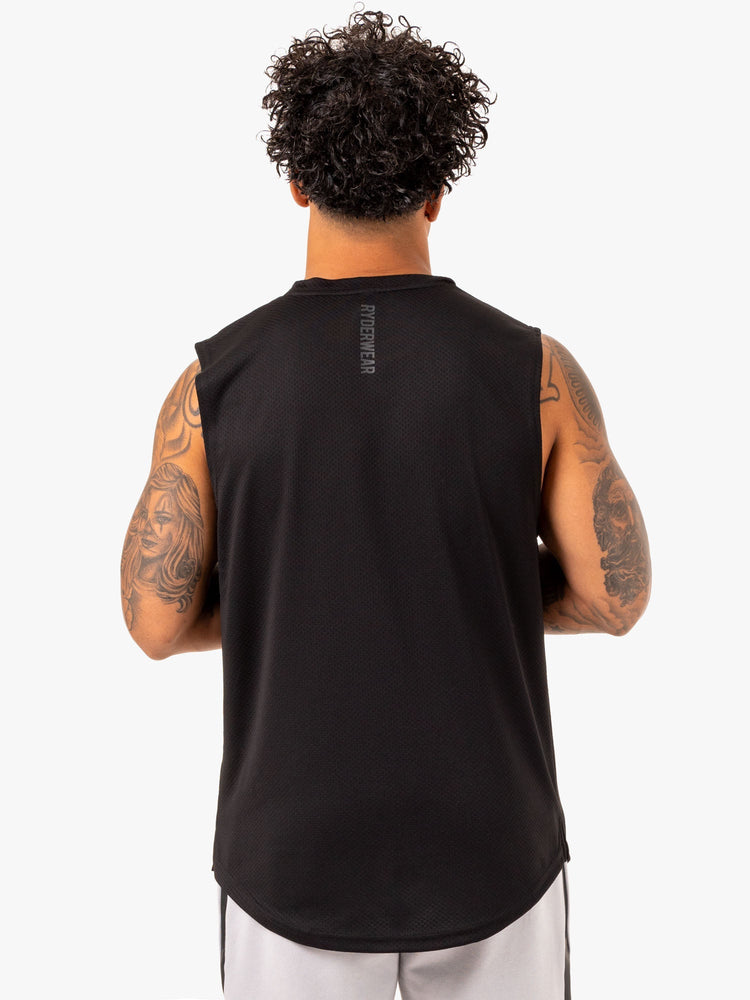 Debardeur Ryderwear Enhance Muscle Noir Homme | FHR-03629982