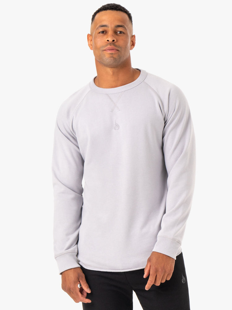 T Shirts Ryderwear Restore Crew Neck Grise Homme | KTO-96906997