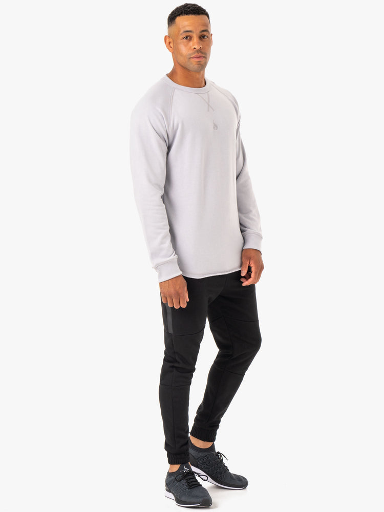 T Shirts Ryderwear Restore Crew Neck Grise Homme | KTO-96906997