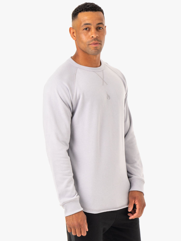 T Shirts Ryderwear Restore Crew Neck Grise Homme | KTO-96906997