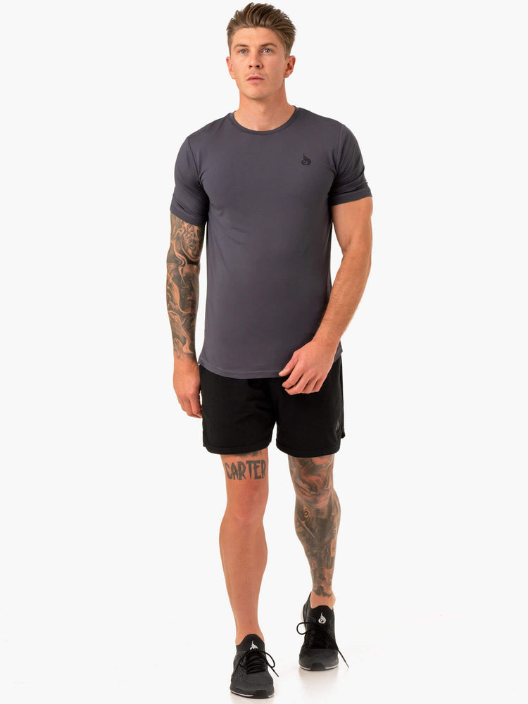 T Shirts Ryderwear Optimal Mesh Grise Homme | FNG-56928931