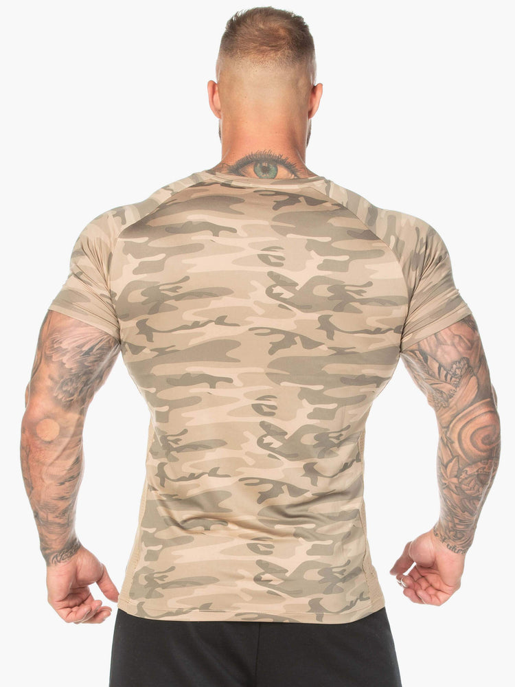 T Shirts Ryderwear Mesh Camouflage Homme | LZC-80325335