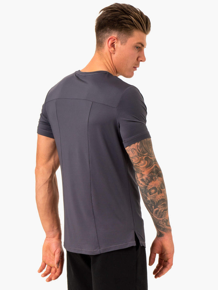 T Shirts Ryderwear Optimal Mesh Grise Homme | FNG-56928931