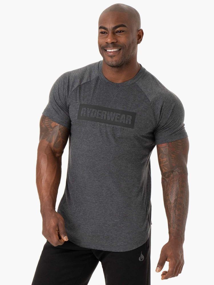 T Shirts Ryderwear Iron Grise Homme | OUM-38564561