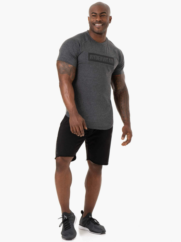 T Shirts Ryderwear Iron Grise Homme | OUM-38564561