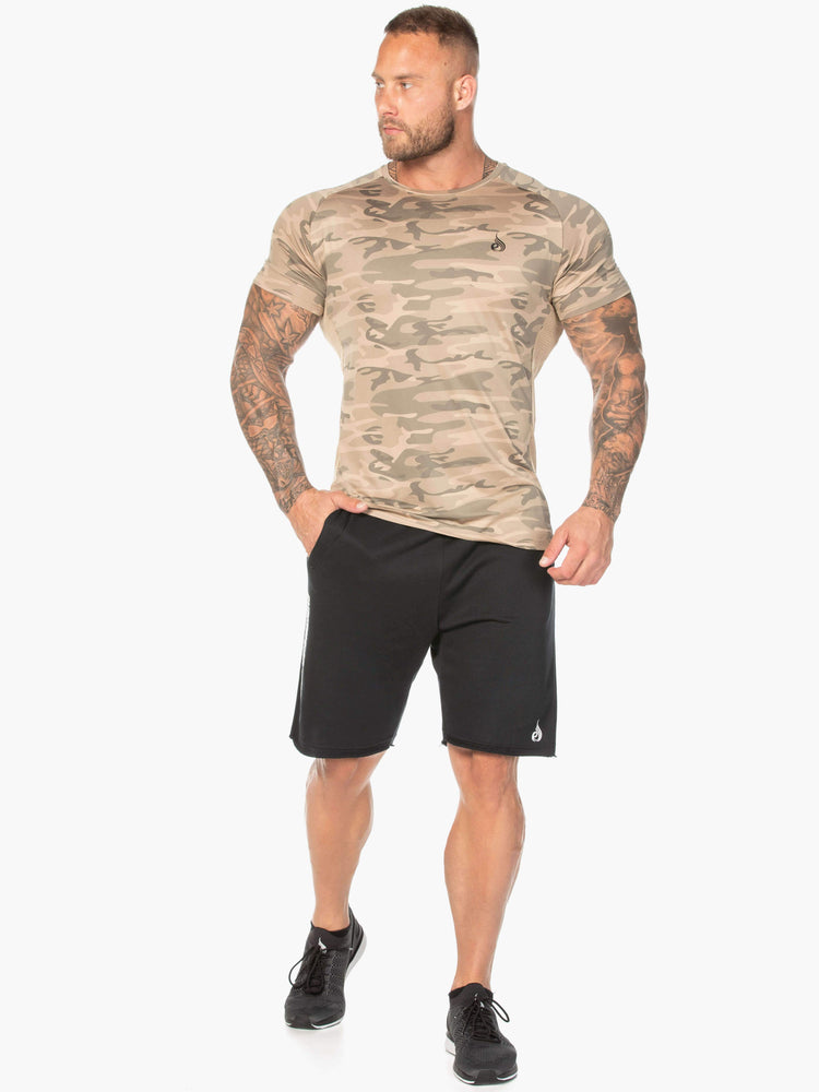 T Shirts Ryderwear Mesh Camouflage Homme | LZC-80325335