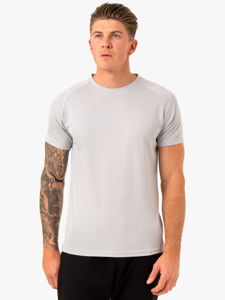 T Shirts Ryderwear Enhance Grise Homme | NHM-11954989