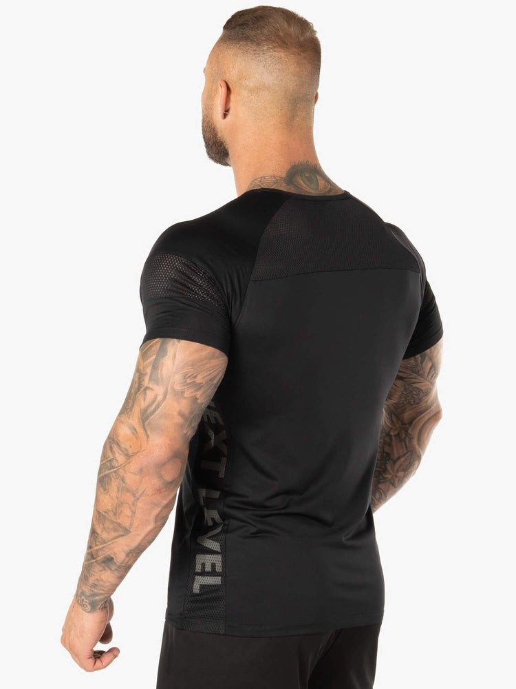 T Shirts Ryderwear Evo Noir Homme | CCW-54077063