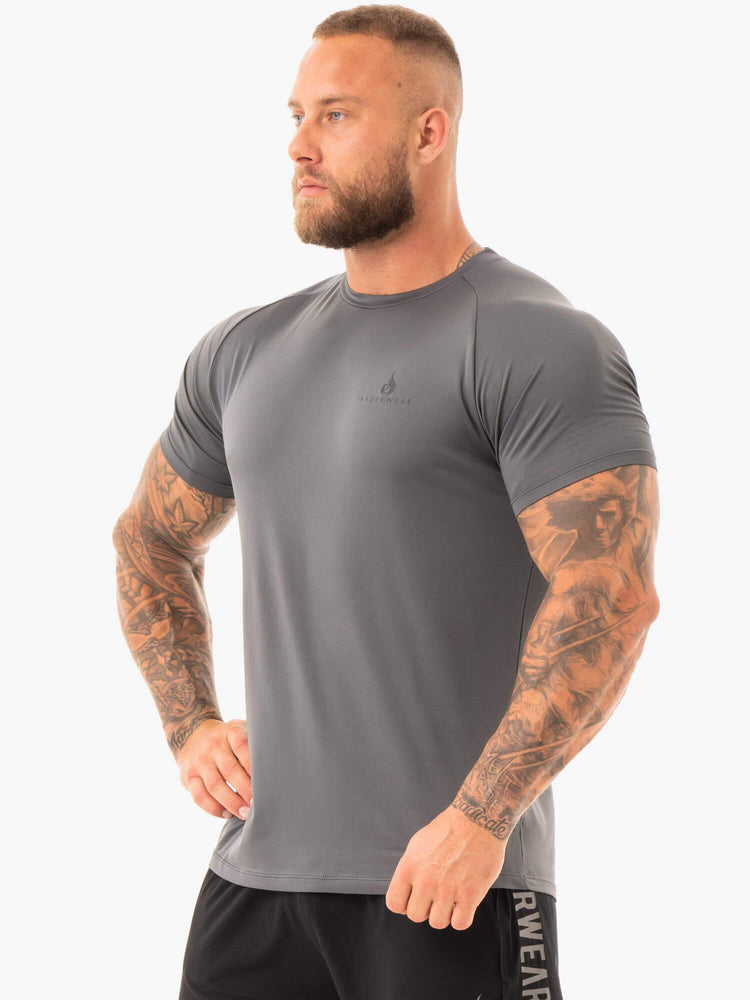 T Shirts Ryderwear Breeze Grise Homme | ODH-84323045