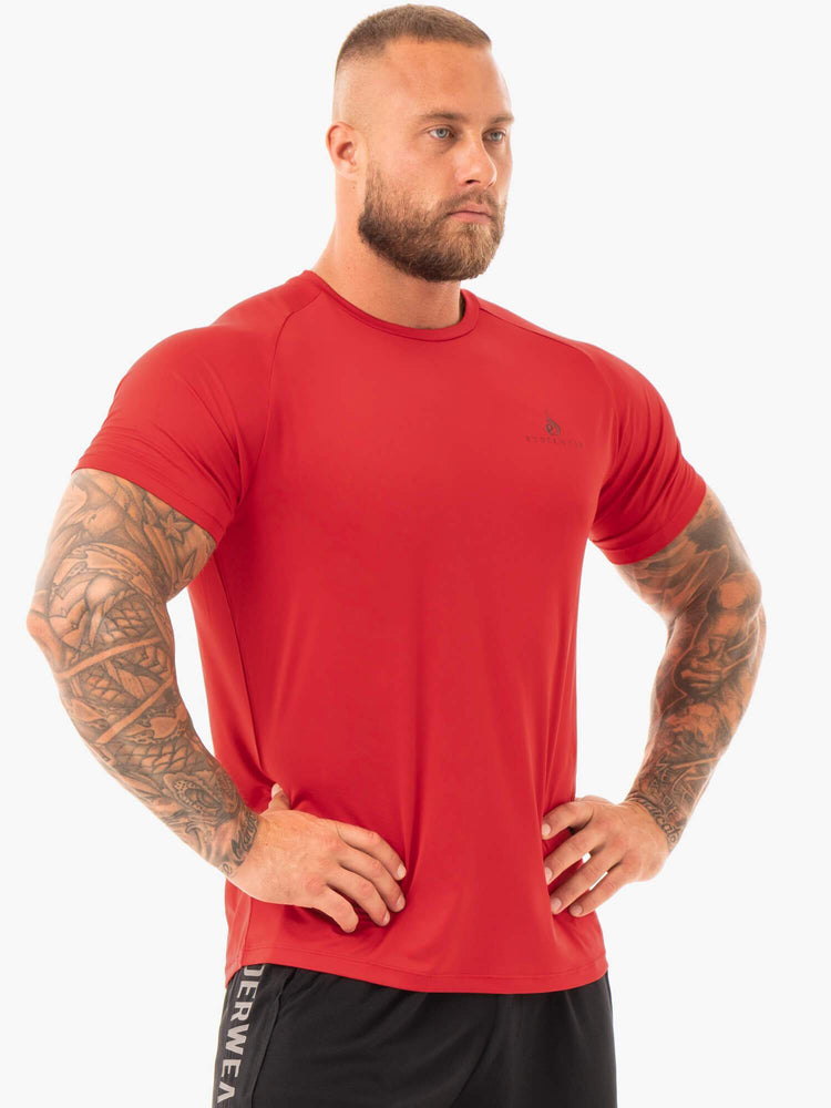 T Shirts Ryderwear Breeze Rouge Homme | GNW-46083358