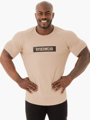 T Shirts Ryderwear Base Marron Homme | YFR-42932152