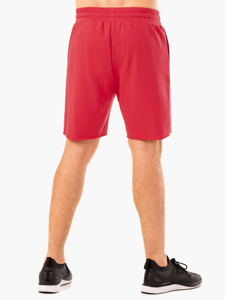 Shorts Ryderwear Recharge Piste Gym Rouge Homme | DPM-12056516