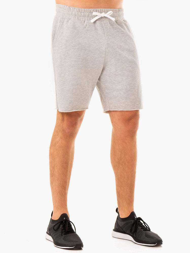 Shorts Ryderwear Recharge Piste Gym Grise Homme | IMK-27448270