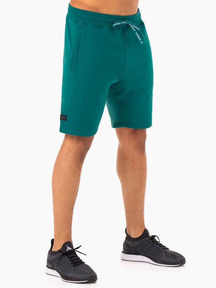 Shorts Ryderwear Recharge Piste Turquoise Homme | MKZ-90377659