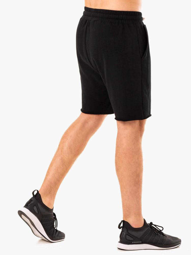 Shorts Ryderwear Recharge Piste Gym Noir Homme | WHE-01856514