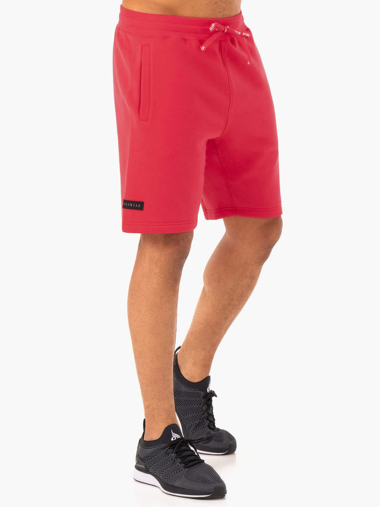 Shorts Ryderwear Recharge Piste Rouge Homme | IHH-53288257