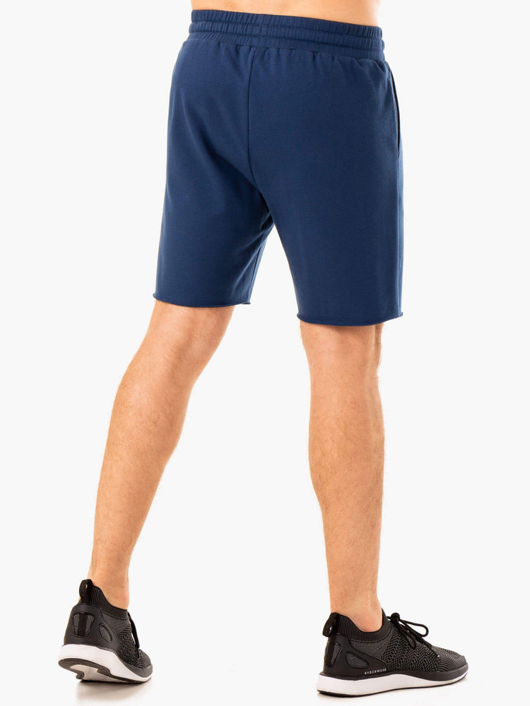 Shorts Ryderwear Recharge Piste Gym Bleu Homme | UEN-61936391