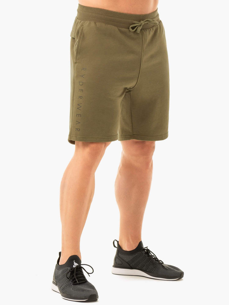 Shorts Ryderwear Original Piste Kaki Homme | MYK-91076056