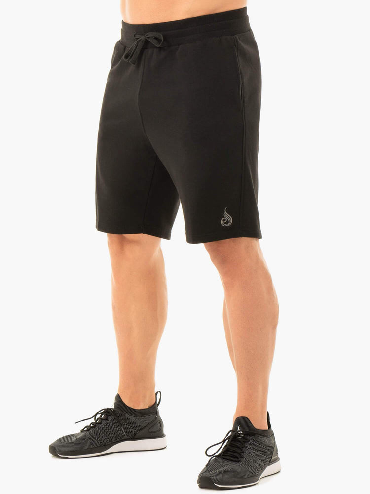 Shorts Ryderwear Original Piste Noir Homme | LAX-73603334