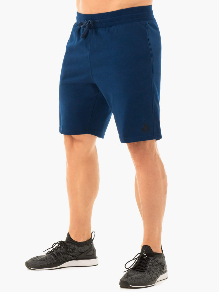 Shorts Ryderwear Original Piste Bleu Marine Homme | HDR-49961457