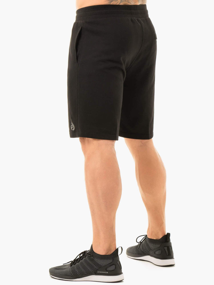 Shorts Ryderwear Original Piste Noir Homme | LAX-73603334