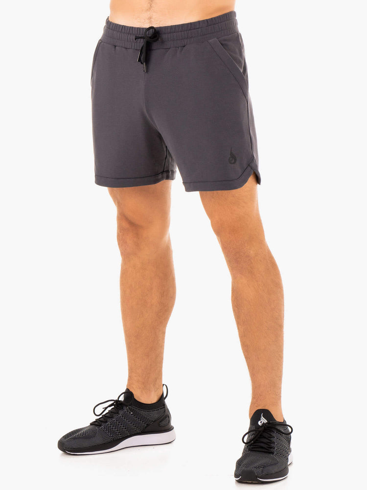 Shorts Ryderwear Optimal Gym Grise Homme | DRV-81500853