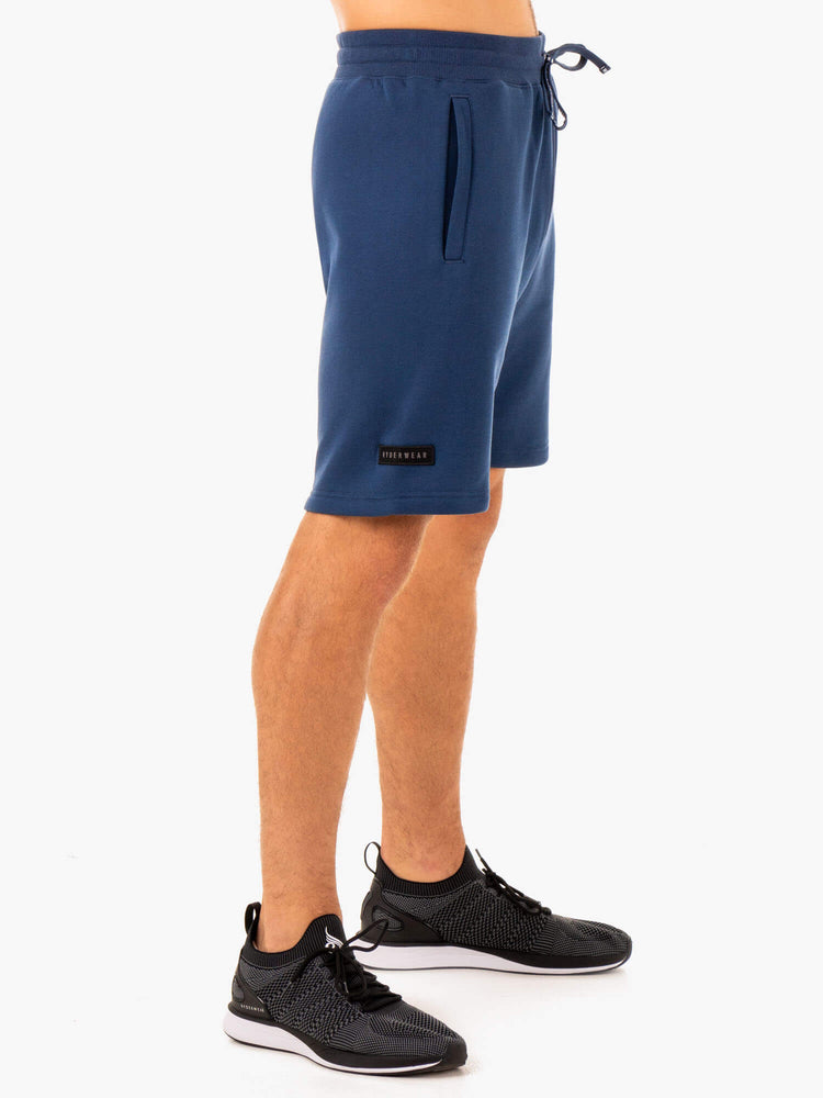 Shorts Ryderwear Recharge Piste Bleu Homme | KHG-07412670