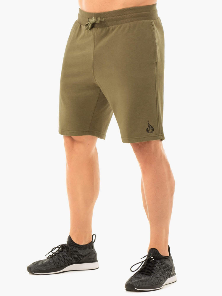 Shorts Ryderwear Original Piste Kaki Homme | MYK-91076056