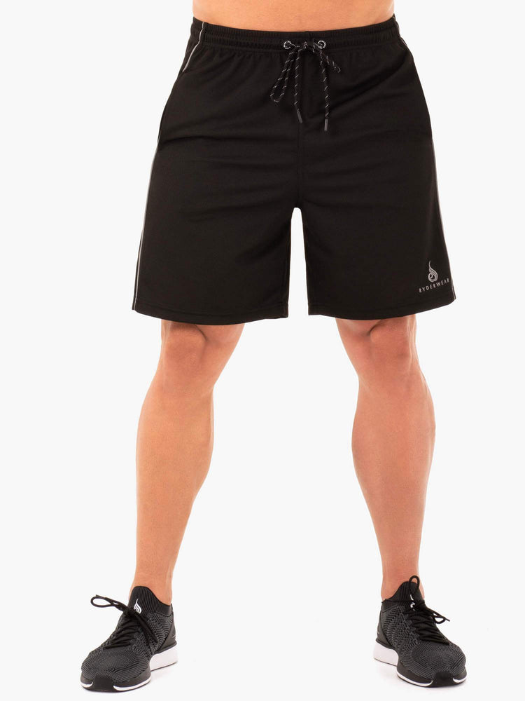 Shorts Ryderwear Performance Mesh Noir Homme | TFZ-30019502