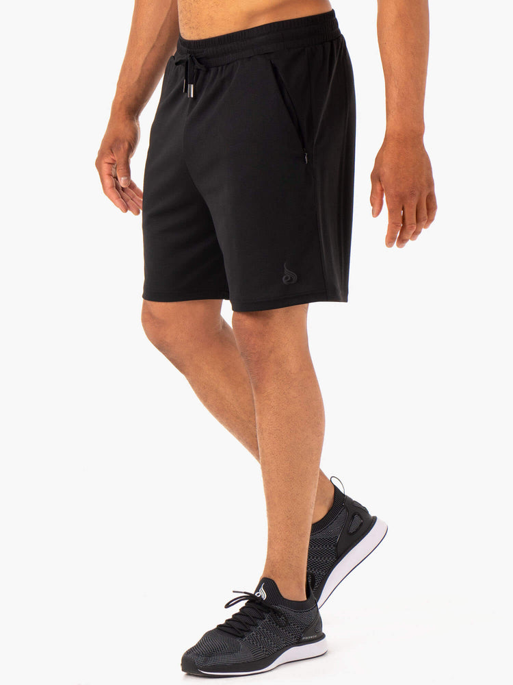 Shorts Ryderwear Optimal Mesh Noir Homme | LJM-70628932