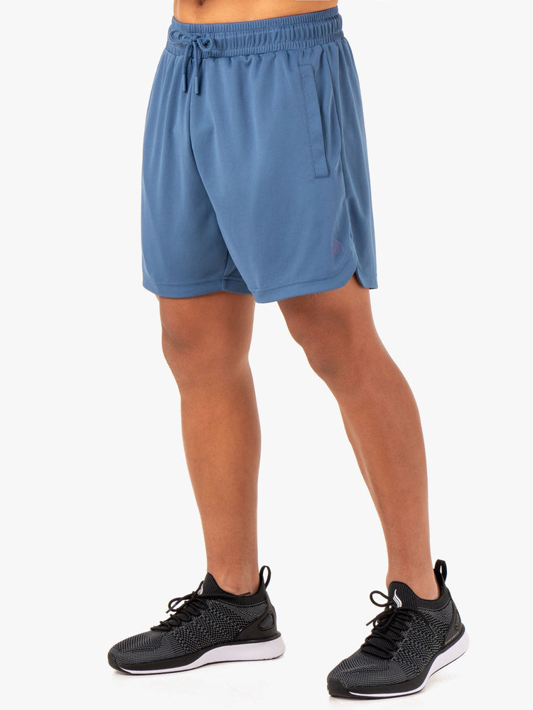 Shorts Ryderwear Mesh Course Bleu Homme | LOS-53441945