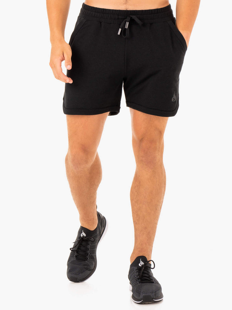 Shorts Ryderwear Optimal Gym Noir Homme | JZY-28040607