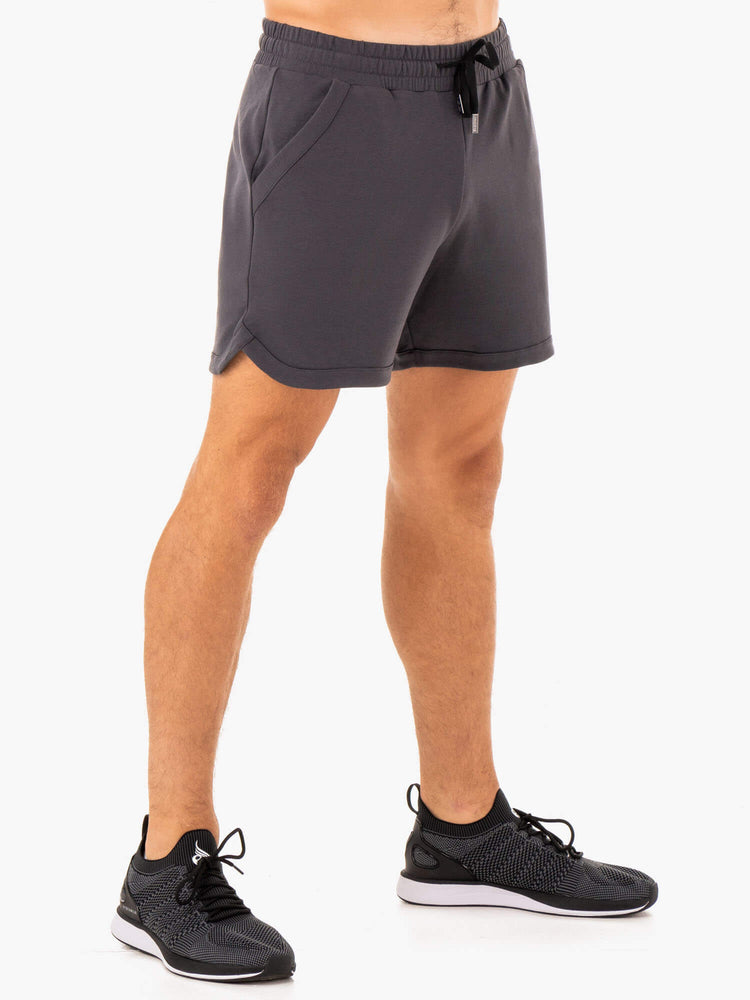 Shorts Ryderwear Optimal Gym Grise Homme | DRV-81500853