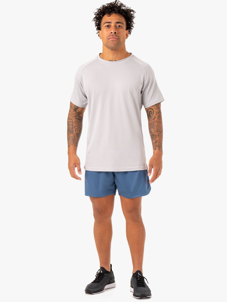 Shorts Ryderwear Mesh Course Bleu Homme | LOS-53441945