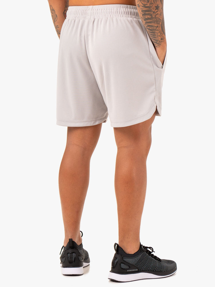 Shorts Ryderwear Mesh Course Grise Homme | BZX-40828322