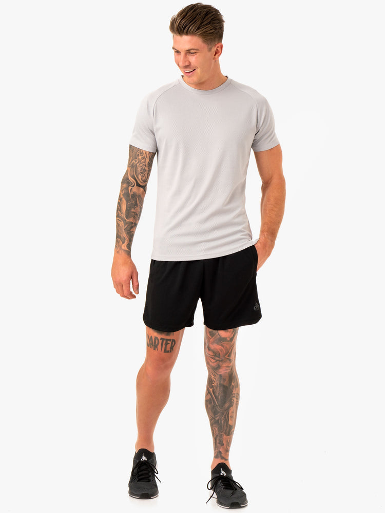 Shorts Ryderwear Mesh Course Noir Homme | NXT-90948130