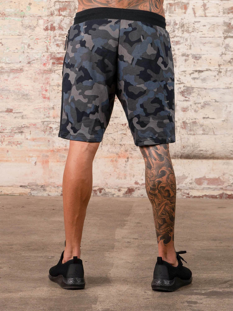 Shorts Ryderwear Camo Piste Noir Homme | TID-11786256